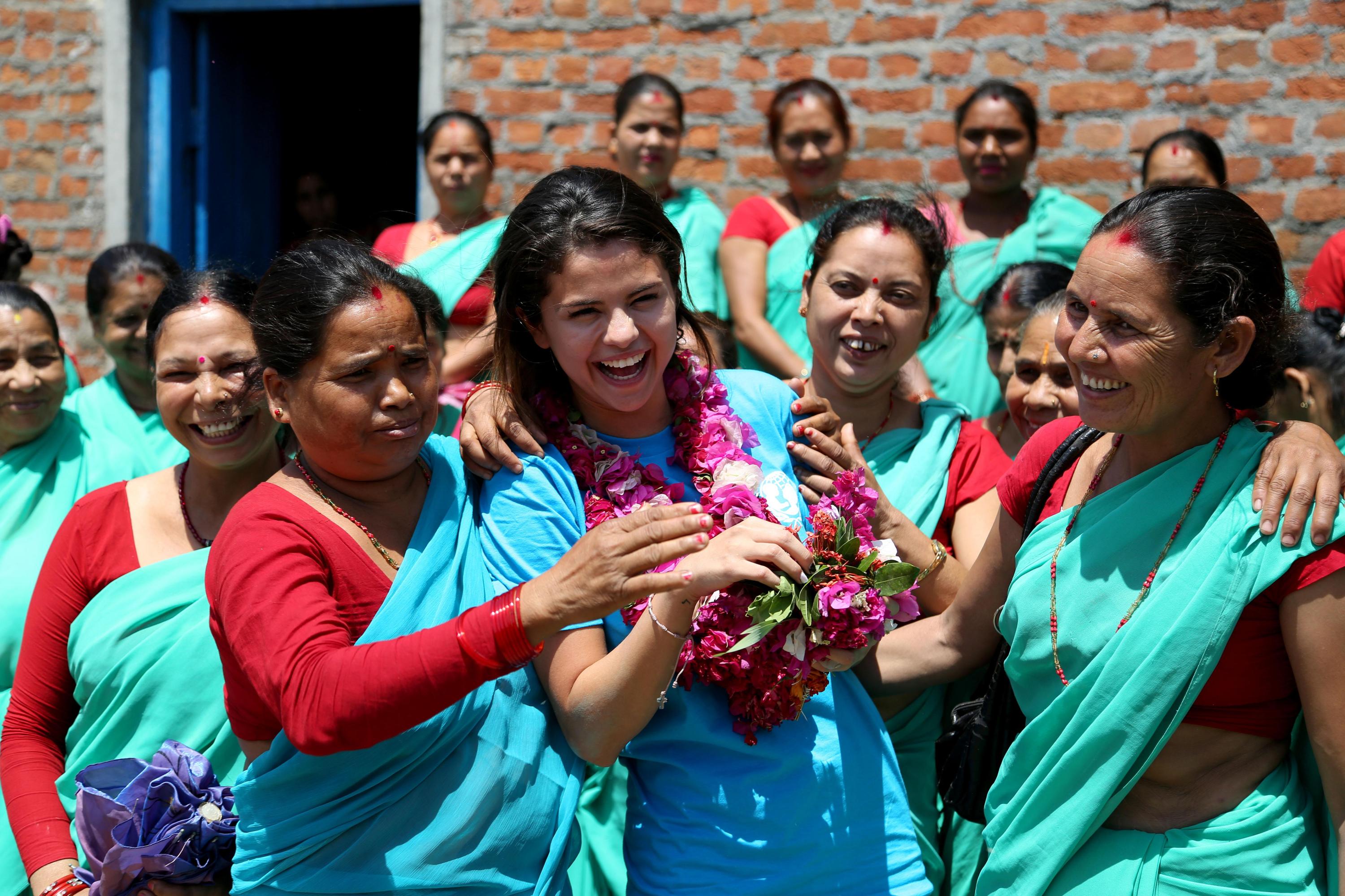 UNICEF ambassador Selena Gomez: Helping the children of Nepal changed me