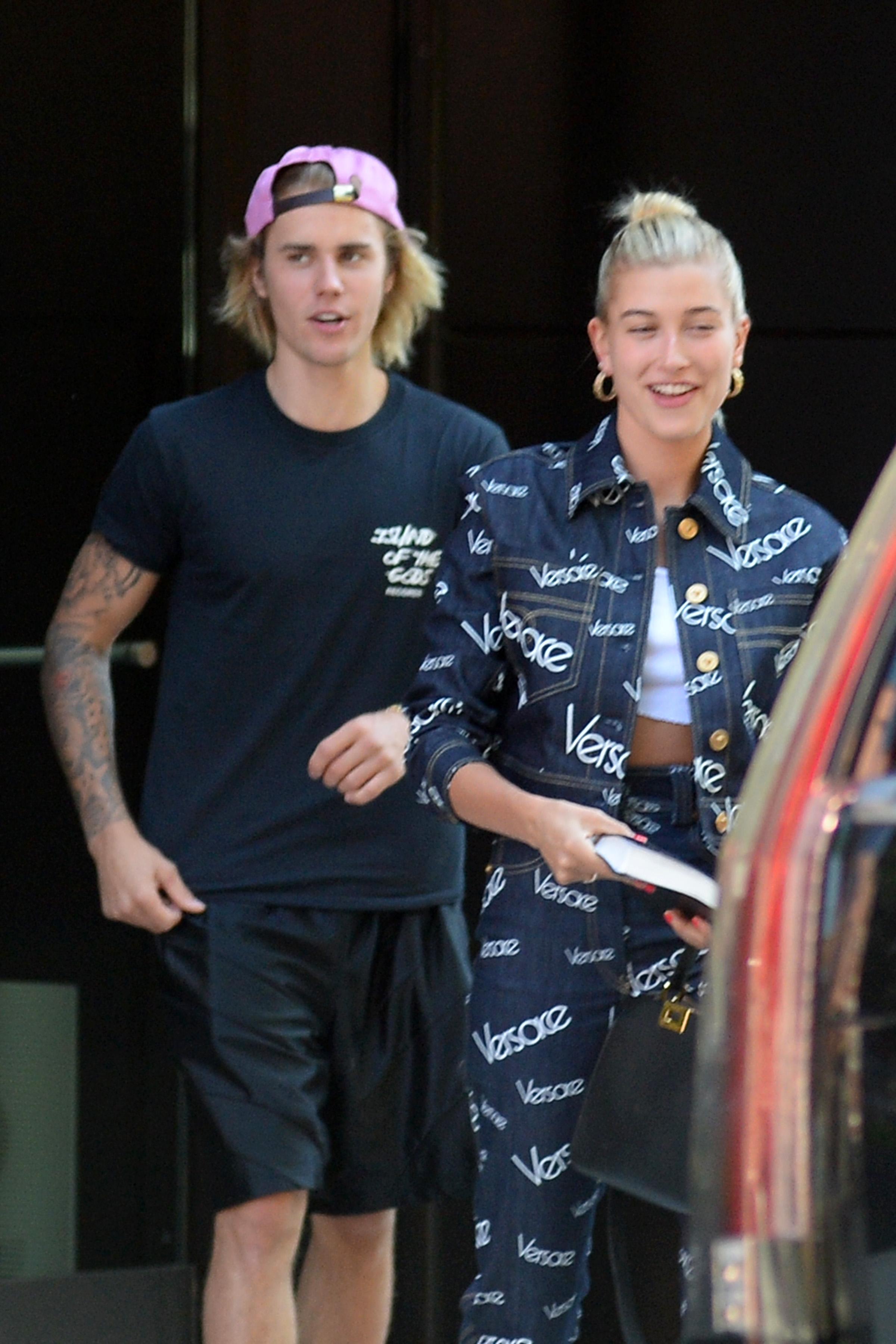  Justin and Hailey only hooked up again last month after previously splitting two years before