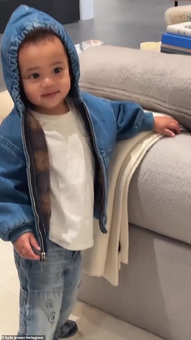 He's walking! Kylie Jenner shared precious video of her son Aire Webster walking across the living room