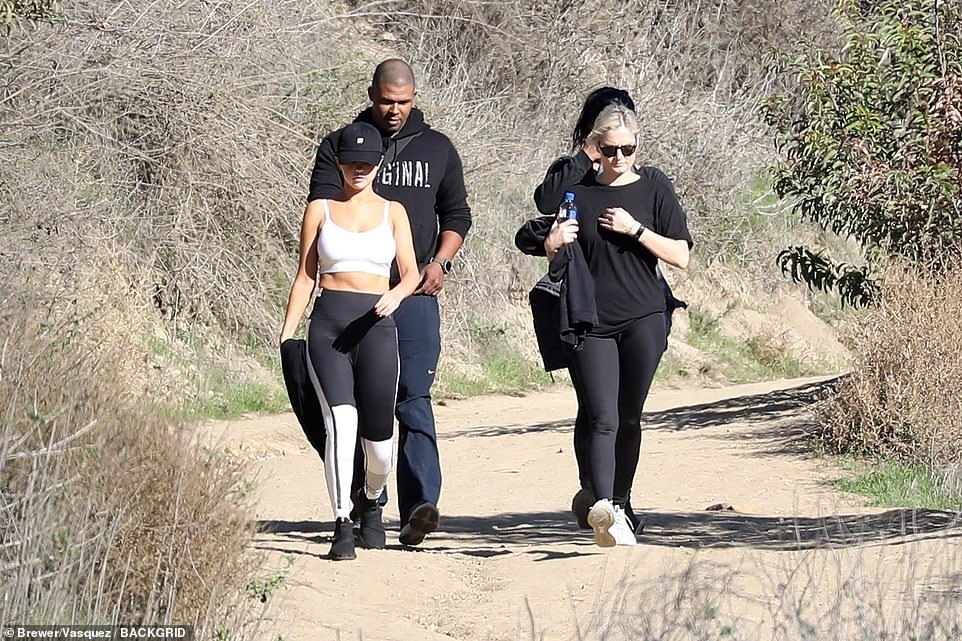 Support: The 13 Reasons Why producer has a strong group of close friends, who have rallied around in her time of need; she was joined by two friends and a bodyguard on her Malibu outing