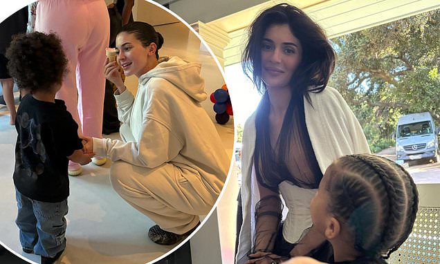 Kylie Jenner shares glimpse inside life with Aire and Stormi but keeps  lover Timothee Chalamet hidden despite her intense focus on romance behind  closed doors | Daily Mail Online