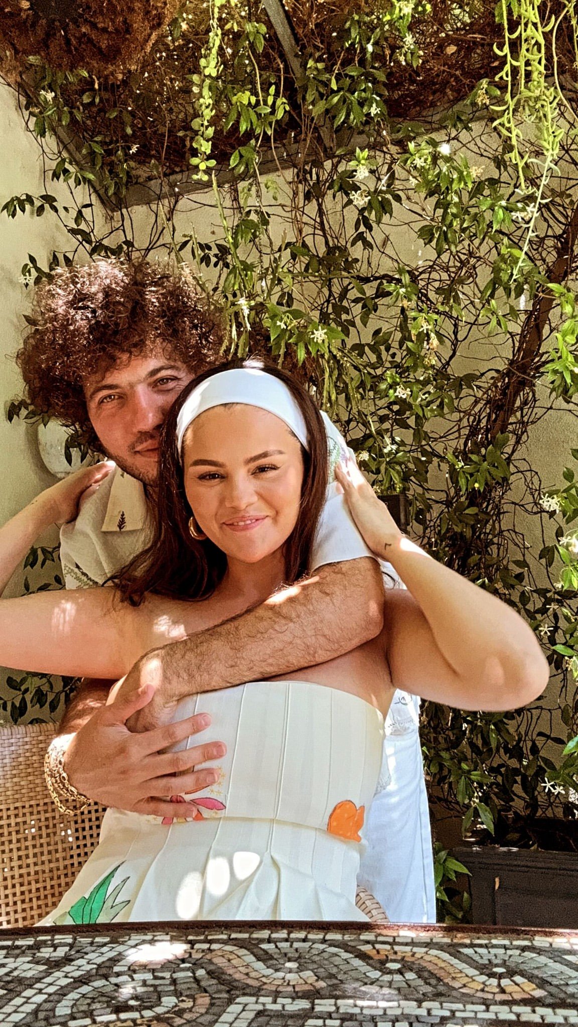 Selena Gomez posts a cuddling snap with her boyfriend Benny Blanco