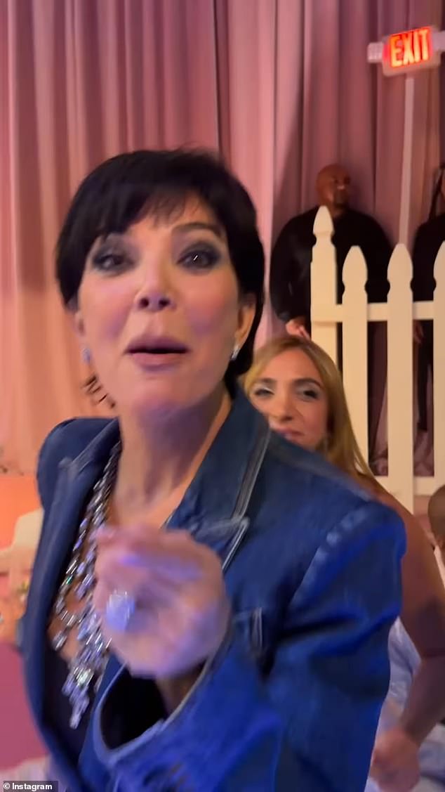 Kris Jenner made an appearance in all her hilarious glory