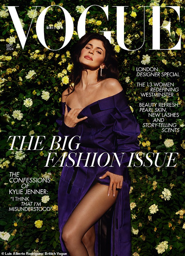 Kim's youngest sister Kylie has proved her worth in the Kardashian/ Jenner household by being the first member of the family to appear on the front cover of British Vogue