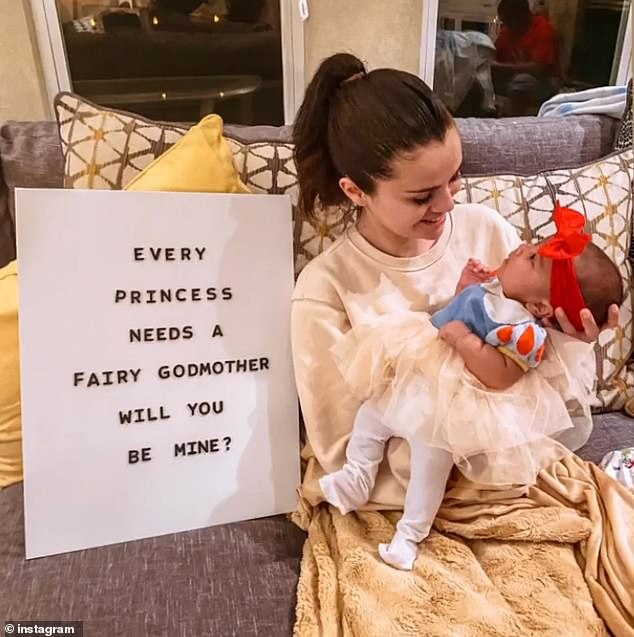 'I unfortunately have a lot of medical issues that would put my life and the baby¿s in jeopardy. That was something I had to grieve for a while,' she shared; seen with her Goddaughter Aubriella in 2024