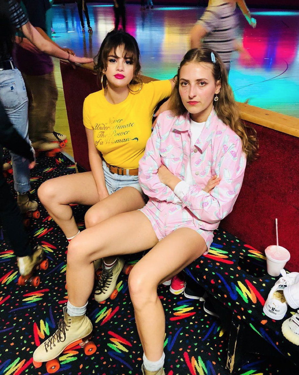 Selena Gomez Roller Skating @shop.gromz