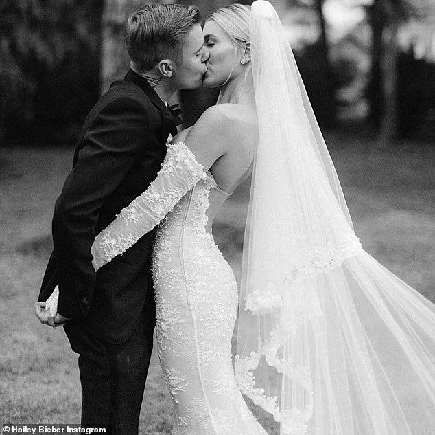 After saying their 'I Dos' at an NYC courthouse, Justin and Hailey hosted an elaborate ceremony the following year at Montage Palmetto Bluff hotel in South Carolina