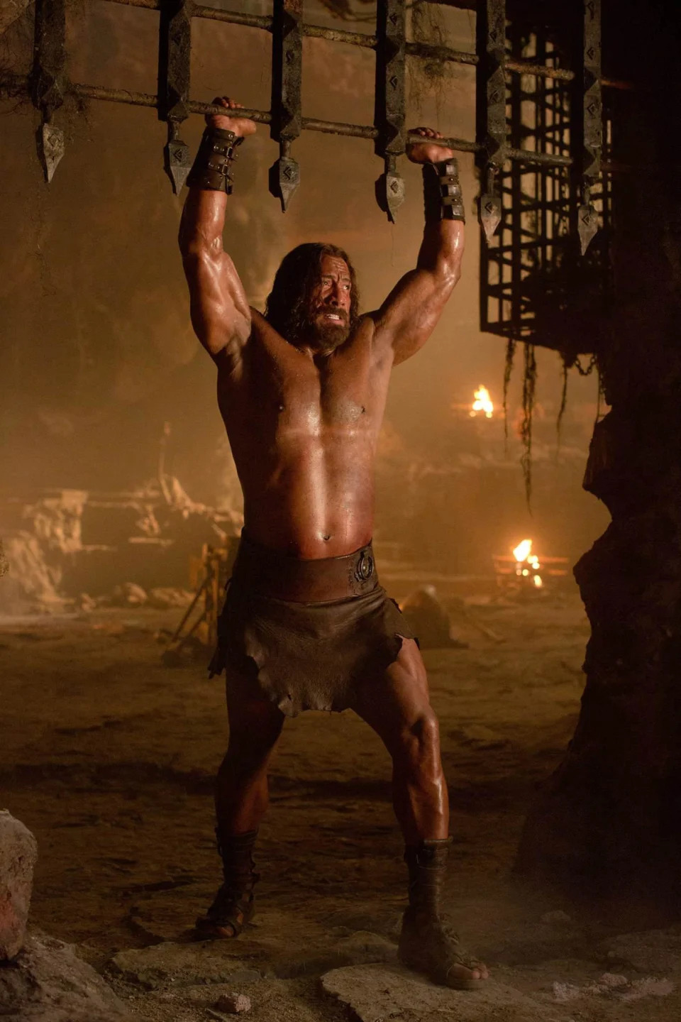 Dwayne Johnson in Hercules