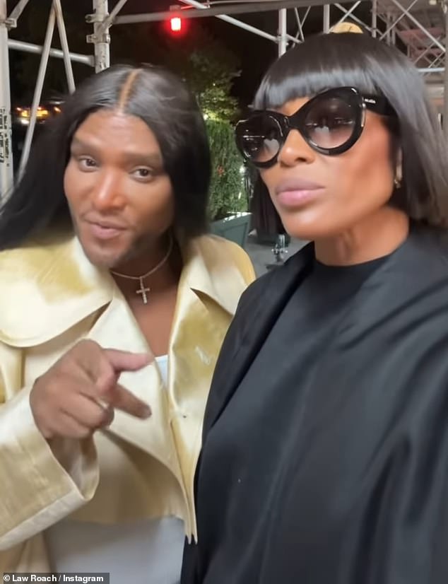 It comes after Naomi and her pal Law have received quite a bit of pushback since posting a video on social media Saturday that seemed to throw shade at Rihanna