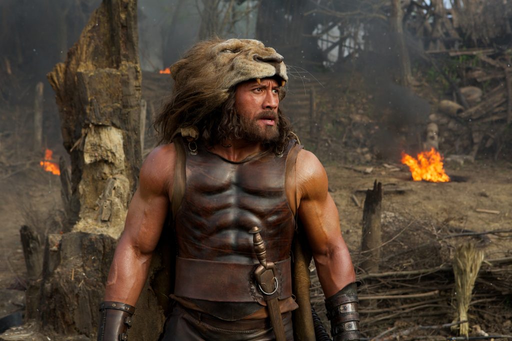 Dwayne Johnson in Hercules