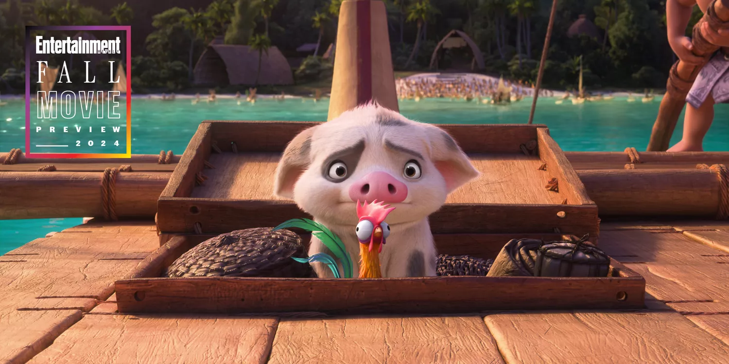 Pua the pig and Heihei the rooster in &#39;Moana 2&#39;