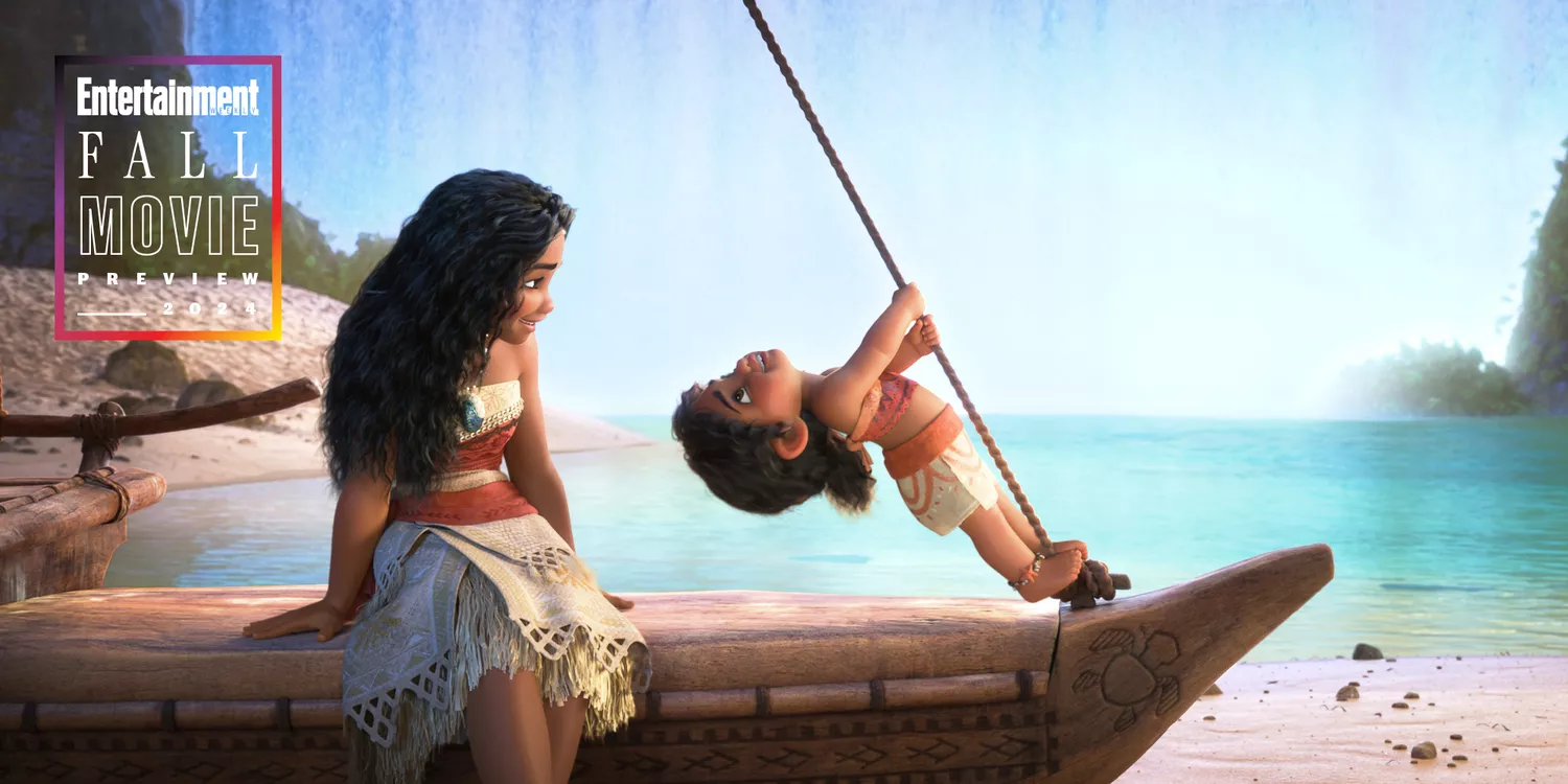 Moana and Simea (voice by Khaleesi Lambert-Tsuda) in &#39;Moana 2&#39;