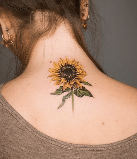 Sunflower Tattoo - Ideas To Spark Your Floral Tattoo - Tattoo Stylist