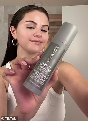 The 30-year-old singer-songwriter shared a clip to TikTok earlier this month where she showed off her makeup and skincare routine