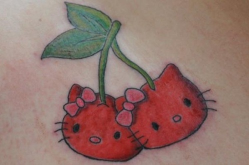 Best Casual Cherry Tattoo