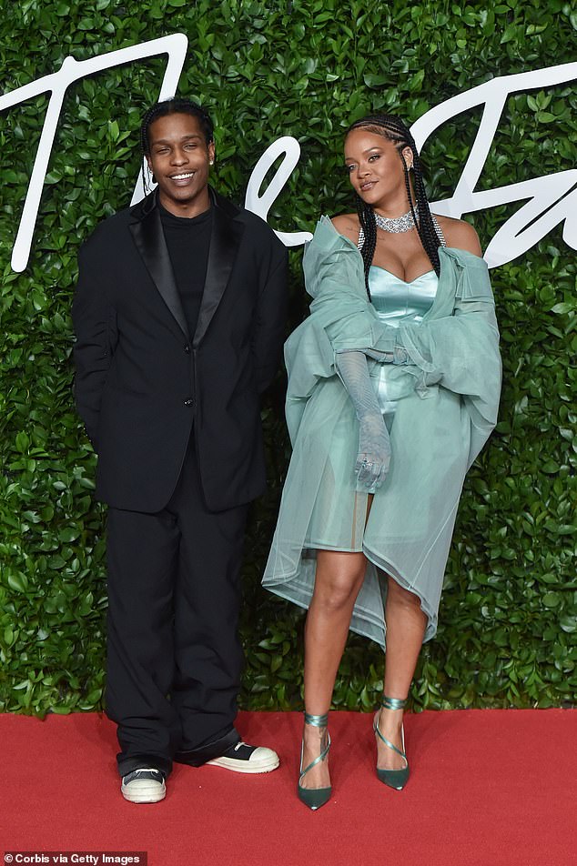 At the iconic event, which took place on December 2 at Royal Albert Hall, the hitmaker, 36, was joined by her beloved partner Asap Rocky as they posed up for striking snaps on the red carpet